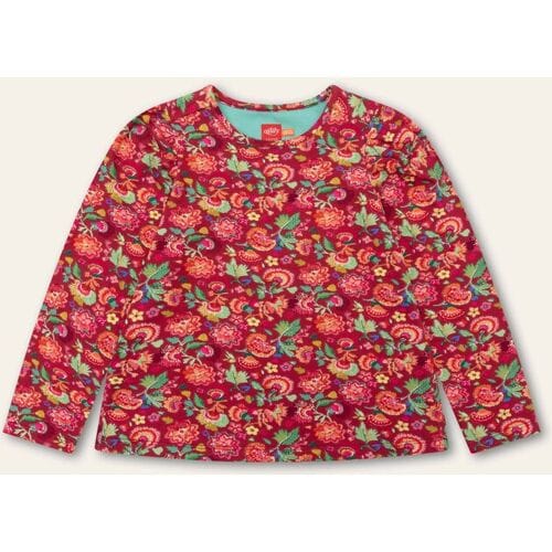 Oilily Triangle T-Shirt- maat98/3T Persian Rood