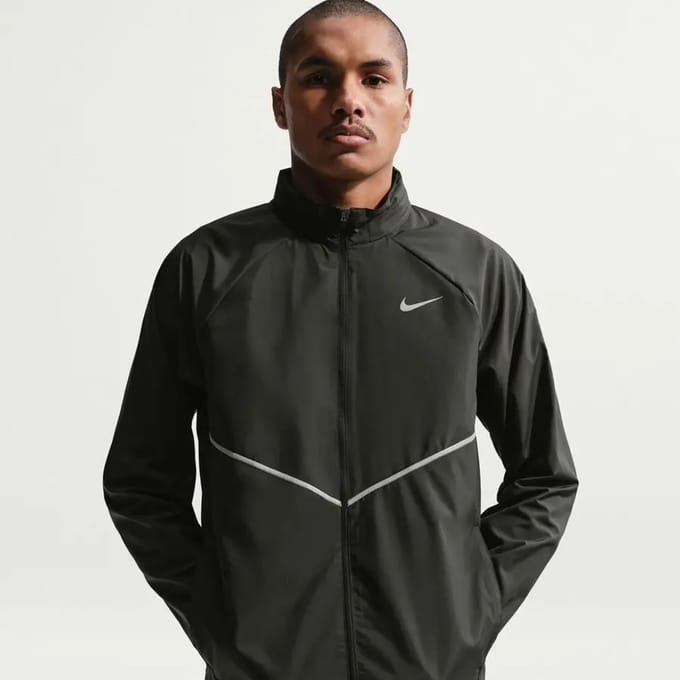 Nike Miler Trainingspakken Heren - Zwart - Maat M - Poly Woven