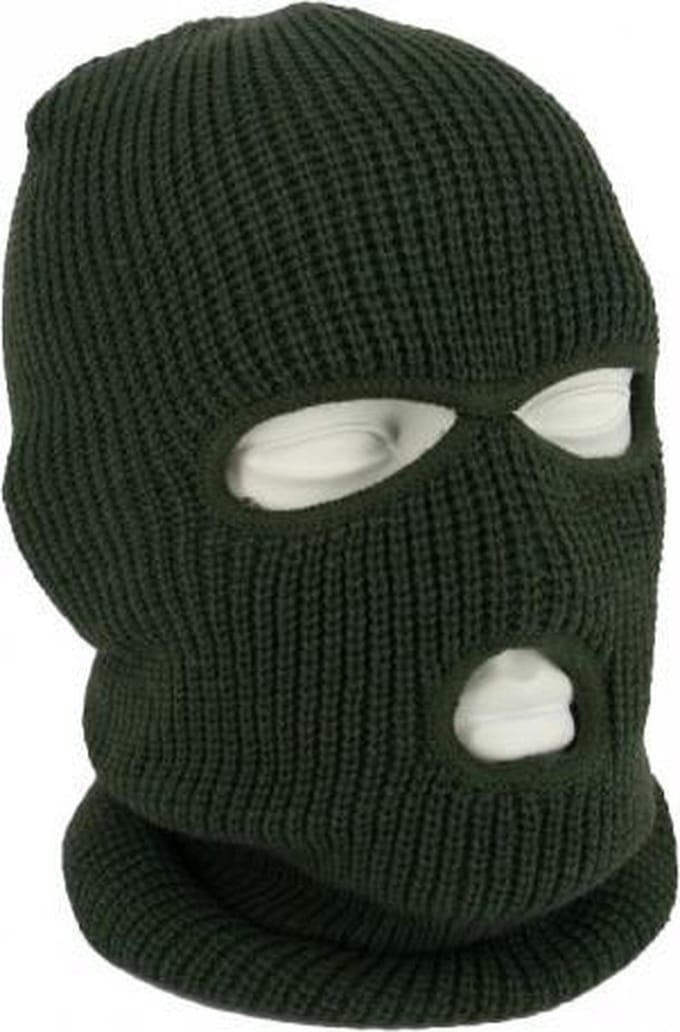 Bivakmuts Armygreen - Leger Groen - Warme Muts - Rekbaar - Onze Size - Balaclava - Motor