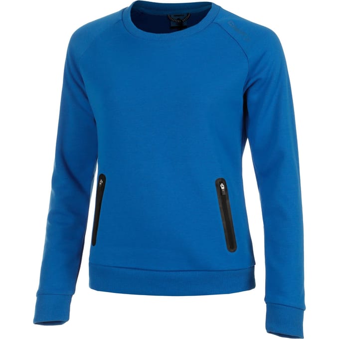 Craft Crew Sweatshirt Dames-Blauw