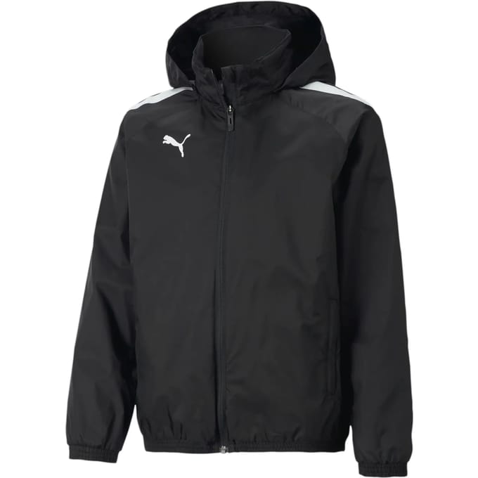 Puma Teamliga All Weather Jack Kinderen - Zwart | Maat: 140