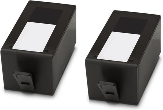 Huismerk geschikt voor HP 920XL inktcartridges - 2X Zwart - Geschikt voor Officejet 6000 - 6500A - 7500A