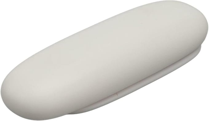 Generic Draagbare Mini-Nietmachine Opvouwbaar Ontwerp Arbeidsbesparend Compact Formaat voor Kantoor School Thuis, Kleine Nietmachine (WHITE)