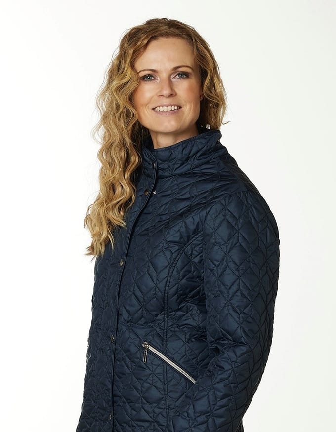 Becca Marineblauw Jas