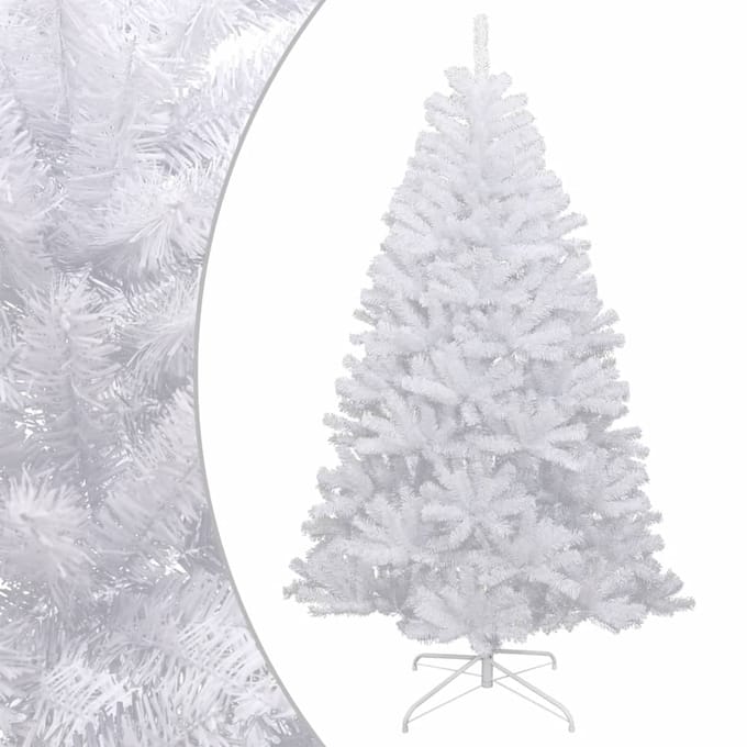 vidaXL - Kunstkerstboom - met - scharnieren - en - sneeuw - 120 - cm