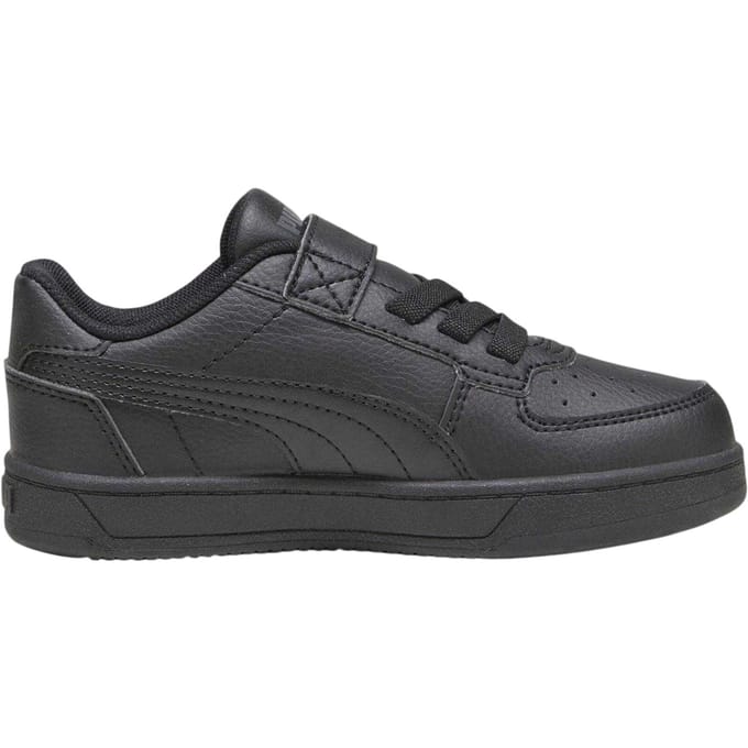 Puma Kinder/Kinder Caven 2.0 Leren Trainers (Donkergrijs)