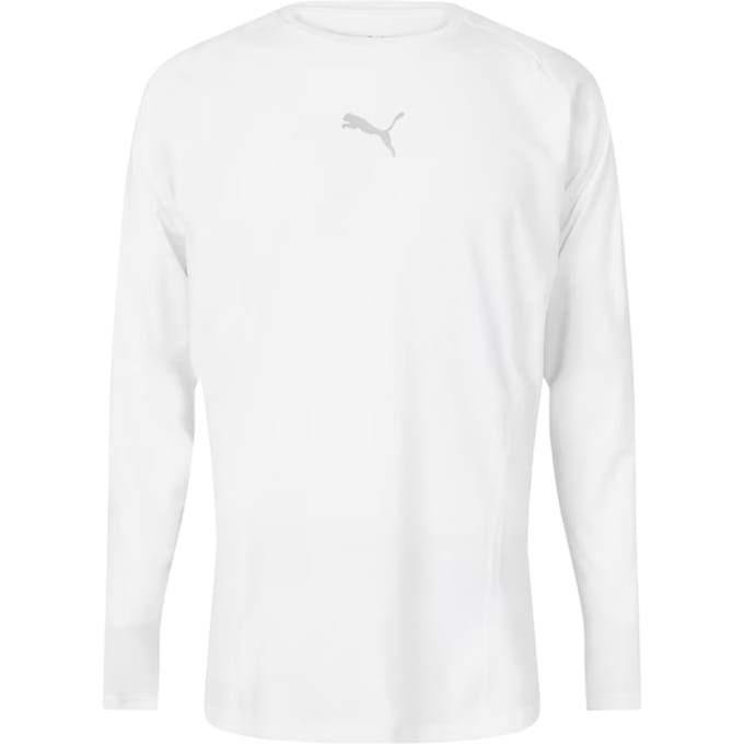 Puma Heren Liga Lange Mouwen T-Shirt (Wit)