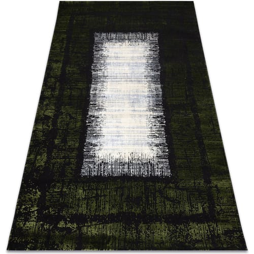 Kleden Rugsx Tapijt JAVA modern 1523 Frame groen / 160x230 cm