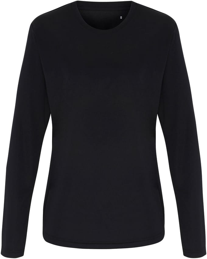 TriDri Women´s Long Sleeve Performance T-Shirt TR060 - Black - S