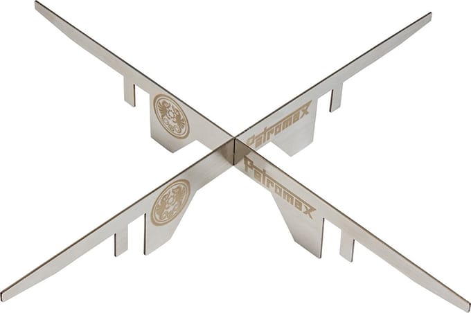Petromax Fire Stand – RVS Vuurstandaard voor Kolenstarter en Outdoor Cooking