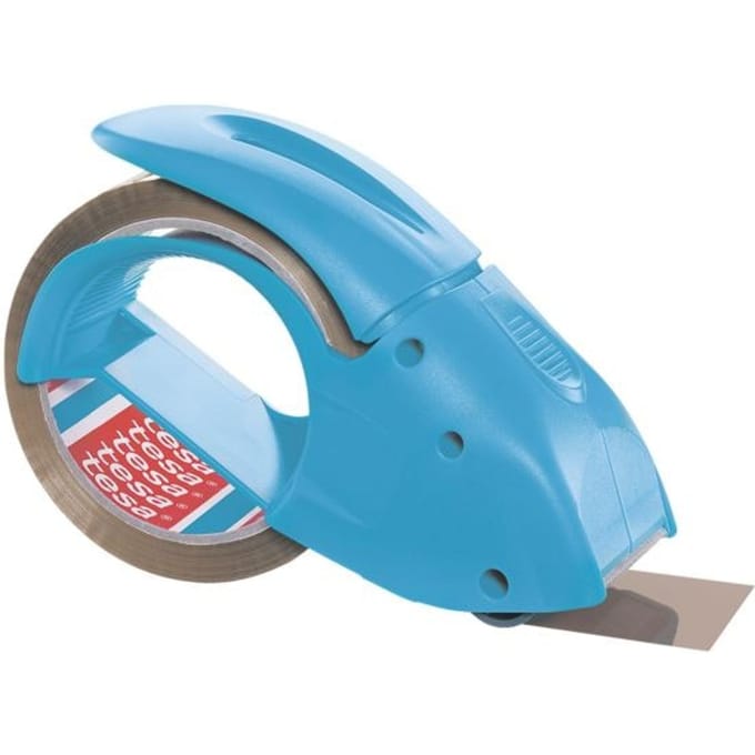 tesa Tapedispenser Pack n Go Blauw Rolbreedte (max.): 50 mm Rollengte (max.) 66 m Incl. plakfolierol 50 m x 50 mm