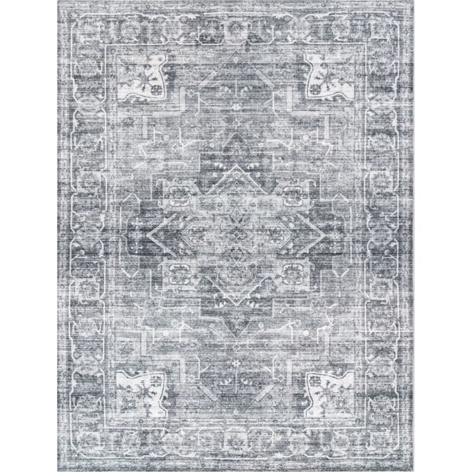 Wasbaar tapijt Cambria grijs  60x100 cm