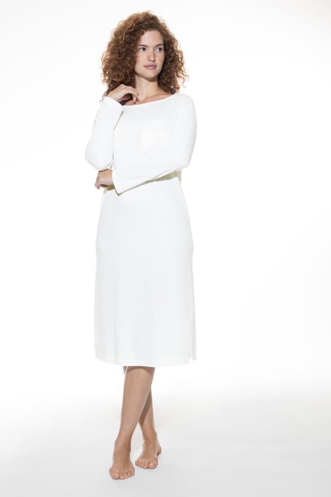 Nachthemd Serie Malea Wit