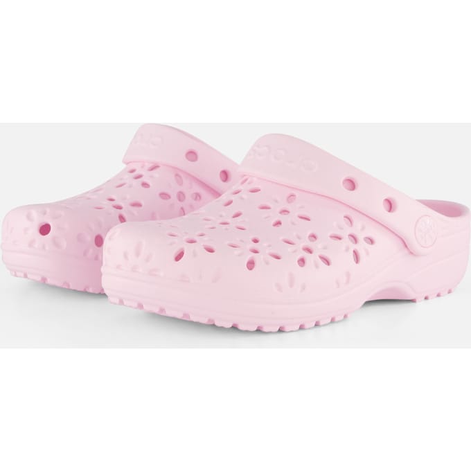 Crocs Classic Serie - Kinder Klomp - Floral Cut Out - PINK MILK - Maat 29-30