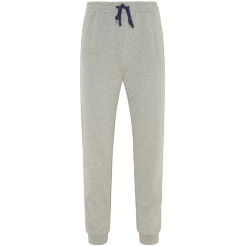 Heren joggingbroek met boorden grijs - Grijs - Maat - 58