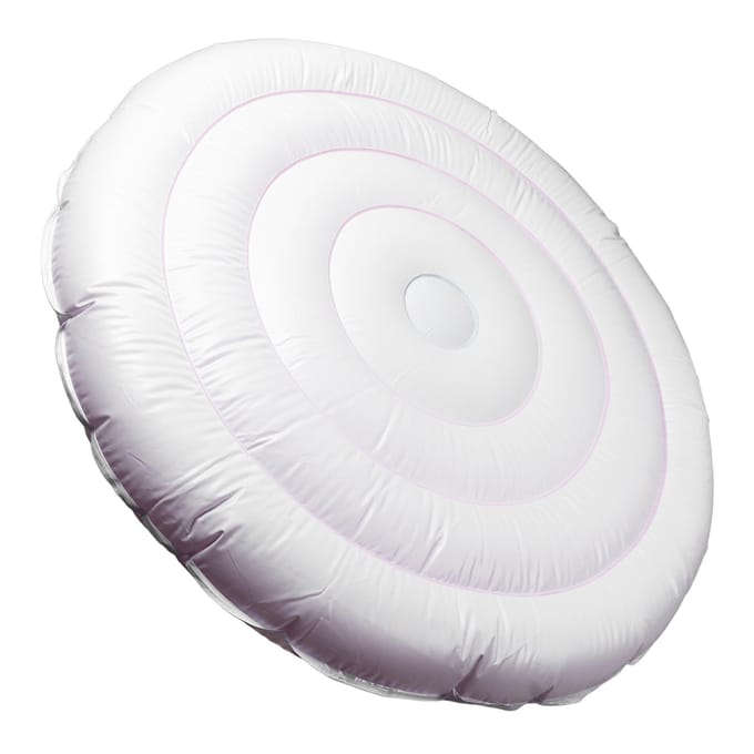 4.5ft Opblaasbare Hot Tub Afdekking PVC Rond Universeel Snelle Inflatie Geïsoleerde Hot Tub Deksel voor white