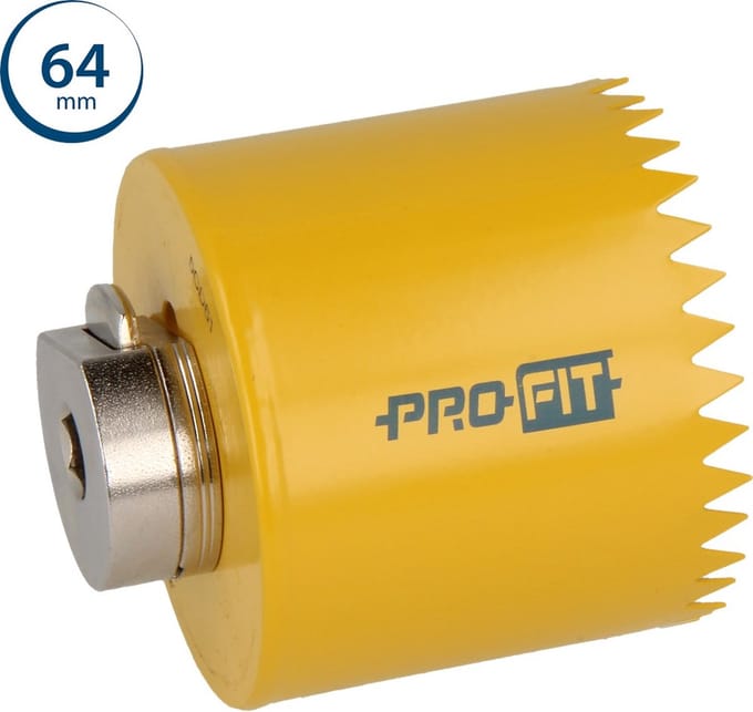 Profit clean cut gatzaag - ø64mm - hardmetaal
