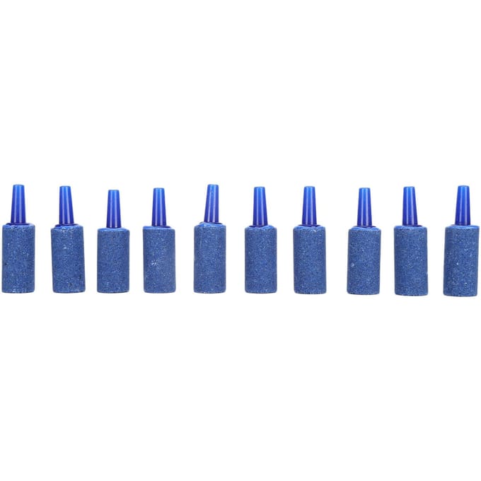 Aquarium Luchtsteen Cilinder Aquarium Belsteen Zuurstof Diffuser Aquarium Accessoire 25 X 12mm / 1 blue