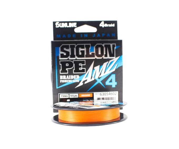 Sunline PE Line X4 Siglon AMZ 150M PE 0,3 4LB Oranje (0206) oranje