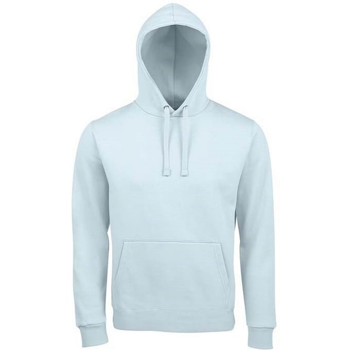 SOLS Heren Spencer Hoodie (Romig Blauw)