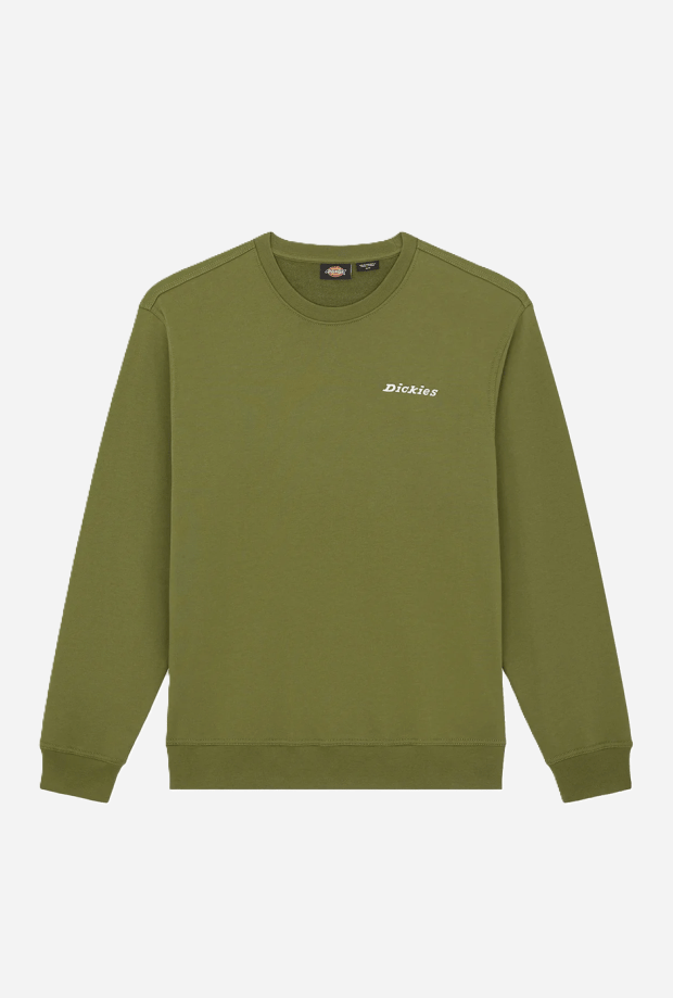 zwart cipress groen man hals sweatshirt