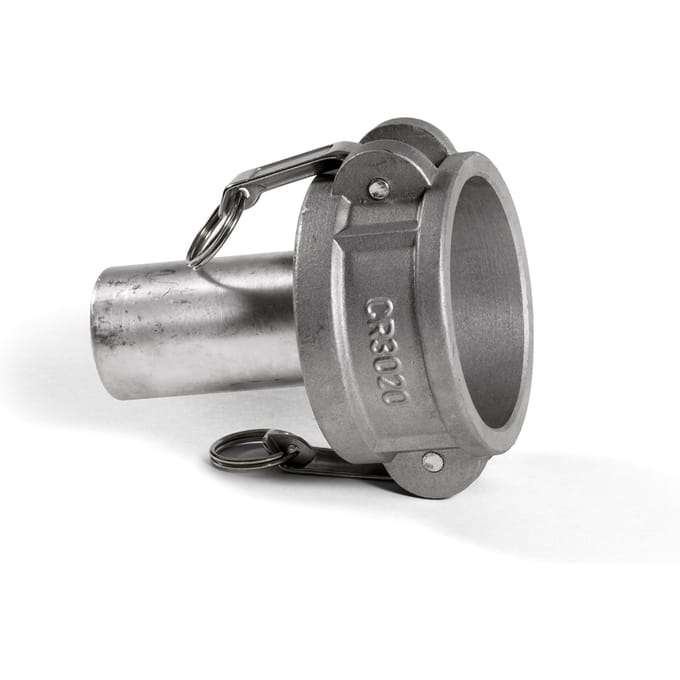Pipe camlock adapter 76mm to 5