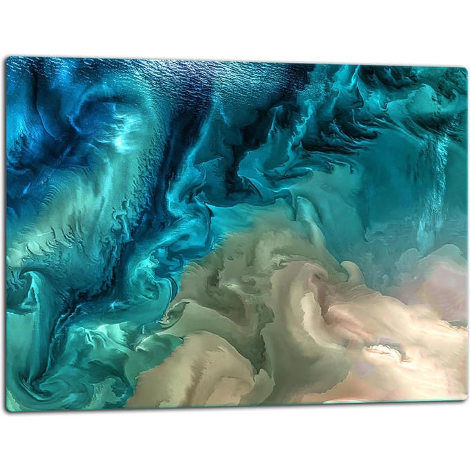 TMK ArtDeko - Snijplank - Glas - 52x40 cm - Marmerdesign