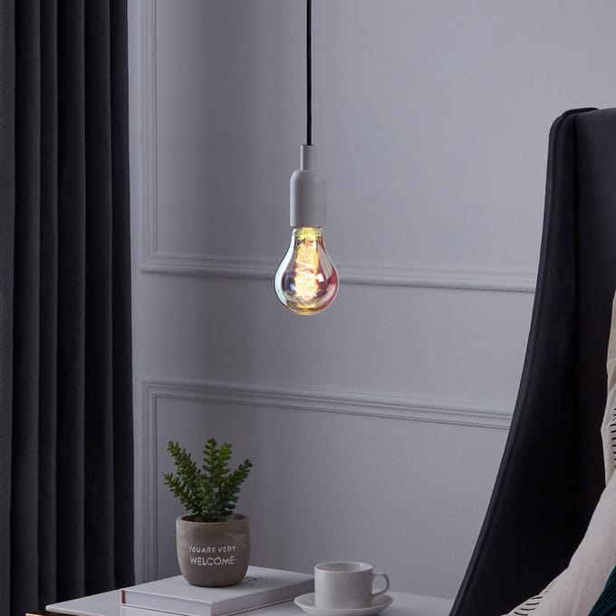 Eglo Ledfilamentlamp Peertje Rainbow Spiral - D7,5cm - Dimbaar - Warm Wit - E27 - 4w