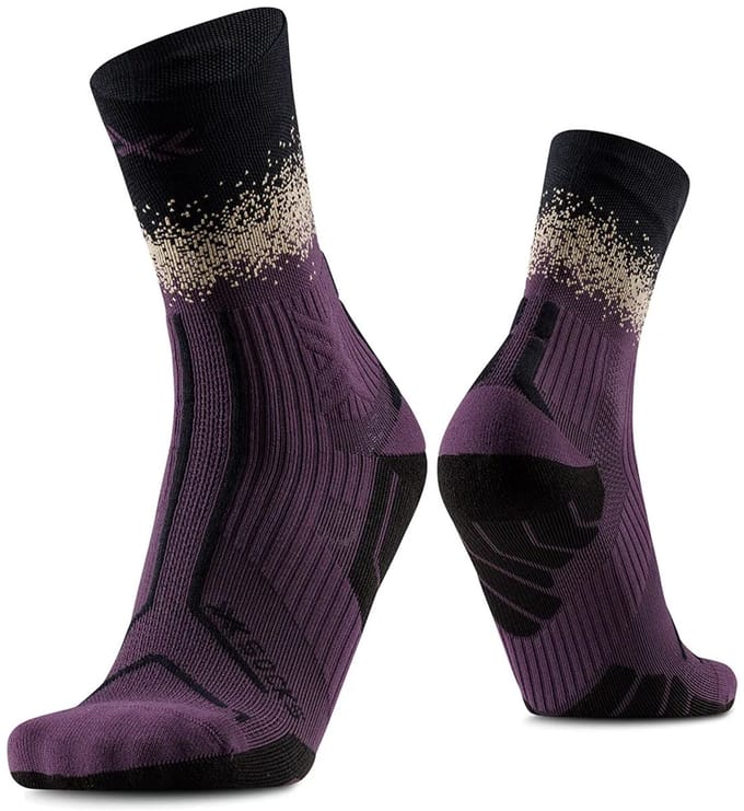 X-socks Trailrun Terraskin Perform Crewsokken Paars EU 39-41