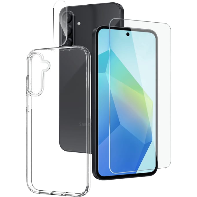 Northjo Samsung Galaxy A37 All-in-One Protection Pack Transparant