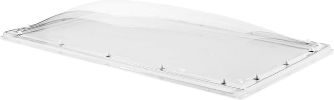 Domelite lichtkoepel dubbelwandig- helder 0700 x 1000 mm
