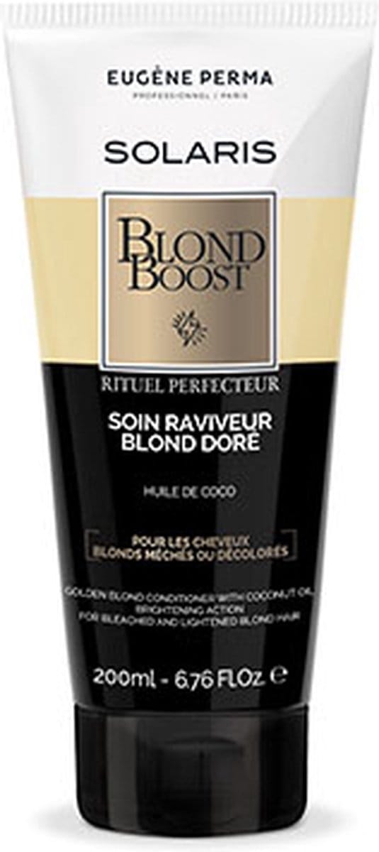 EUGENE PERMA Solaris Blond Boost Voor Bleached and Lichtened Blond Haar 200ml