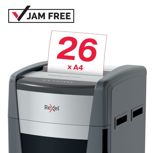 Papiervernietiger Rexel Momentum Extra XP426+ snippers 4x30mm