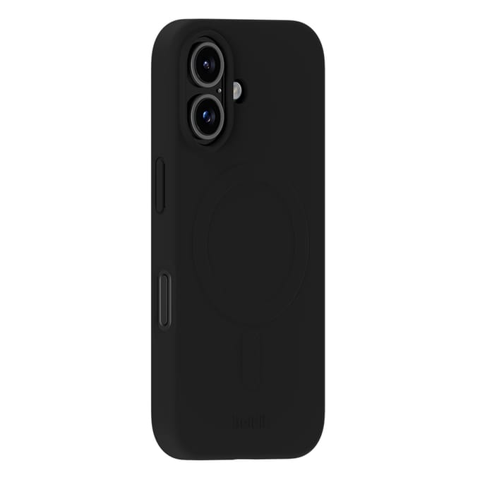Holdit Soft MagSafe Case voor de Apple iPhone 16 - Black