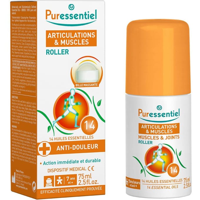 Puressentiel Gewrichten & Spieren Anti-Pijn Roller 75 Roll-on
