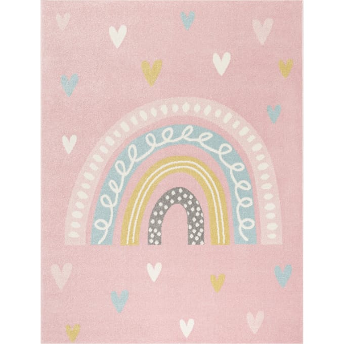 Kindertapijt Ninique roze 160x220 cm