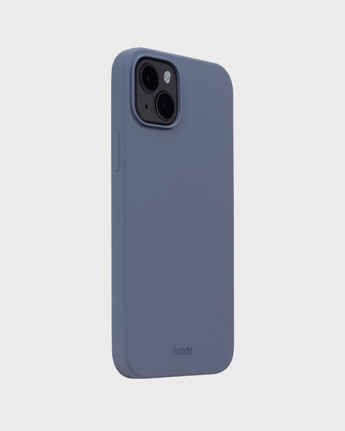 Phone Case Silicone Pacific Blue iPhone 15 Plus
