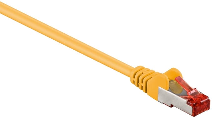 S/FTP netwerkkabel geel - CAT6 - 7,5 meter