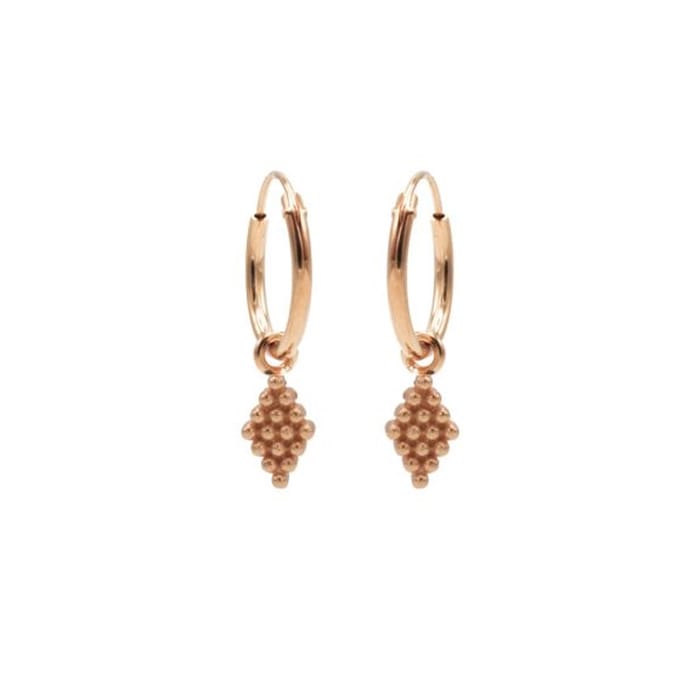 Karma symbols Oorring grapes rose M2947