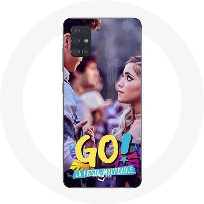 Samsung Galaxy A51 hoesje Achtervolg je dromen Mía Cáceres en Álvaro Paz-serie