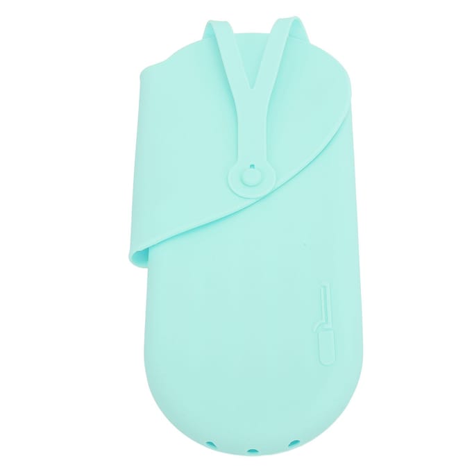 Siliconen Hittebestendige Houder Mat Pouch Antislip Stijltang Houder voor Stijltang Krultang groen