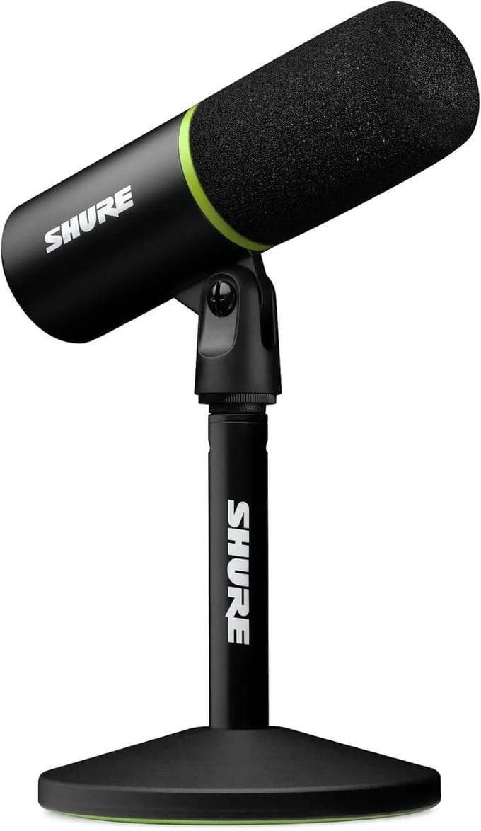 USB Gaming Microfoon met Auto Level Mode en Digitale Popperstopper voor PC en Streaming