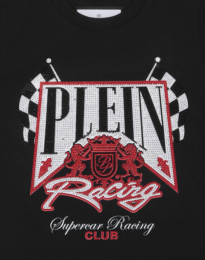 Jersey T-Shirt Round Neck Ss Strass Racing Club