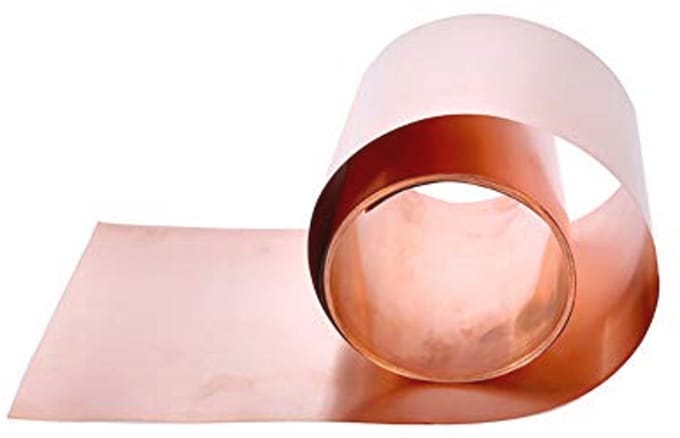 Koperfolie Vel voor DIY en Contractors - 0,5mm Dikke Rol - Algemeen Gebruik