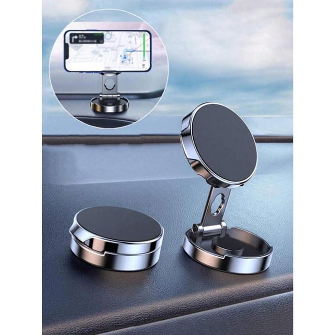 Autotelefoonhouder, Mobiele Magneet Telefoonhouder/Auto Accessoires/Verbeterde Versie/Verstelbare Horizontale en Verticale Telefoonhouder, Multifunctioneel Magnetisch one-size gray