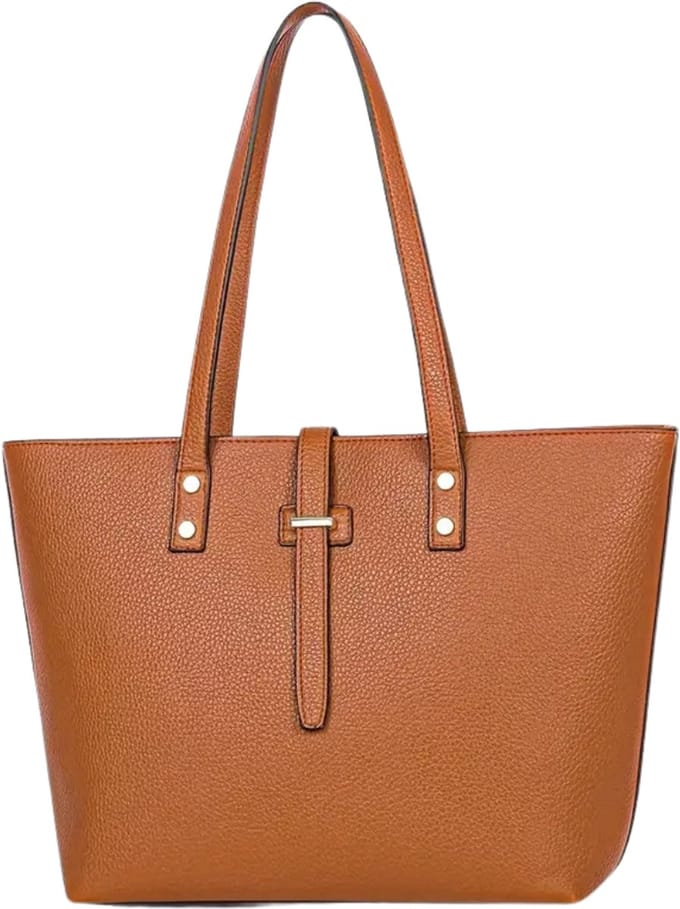 Nivard Handtas Dames - Schoudertas - School - Shopper - Schooltas - Werktas - Bruin