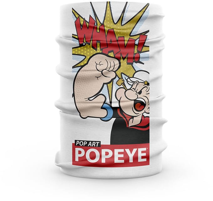 Otso Popeye Pop Art Nekwarmer Wit