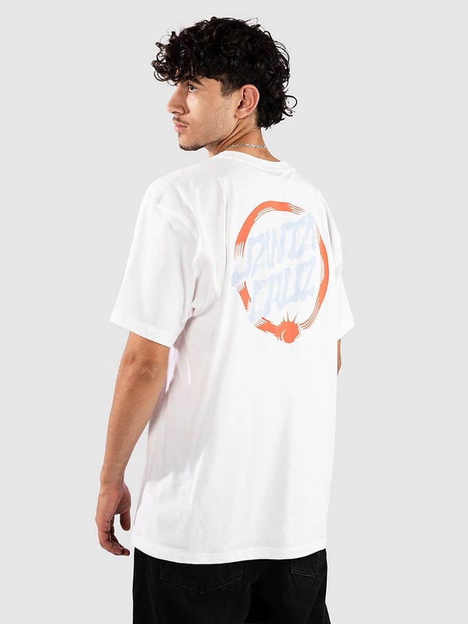Santa Cruz Mako Dot T-Shirt zwart