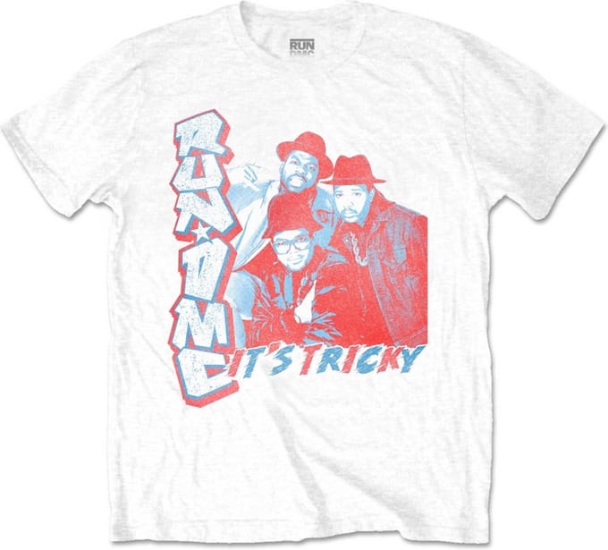 Run DMC - It's Tricky Heren T-shirt - L - Wit