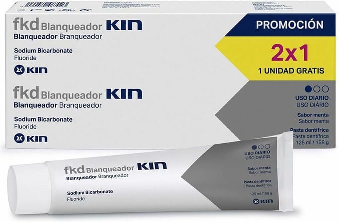 Tandpasta Kin FDK 2 x 125 ml (2 Onderdelen)